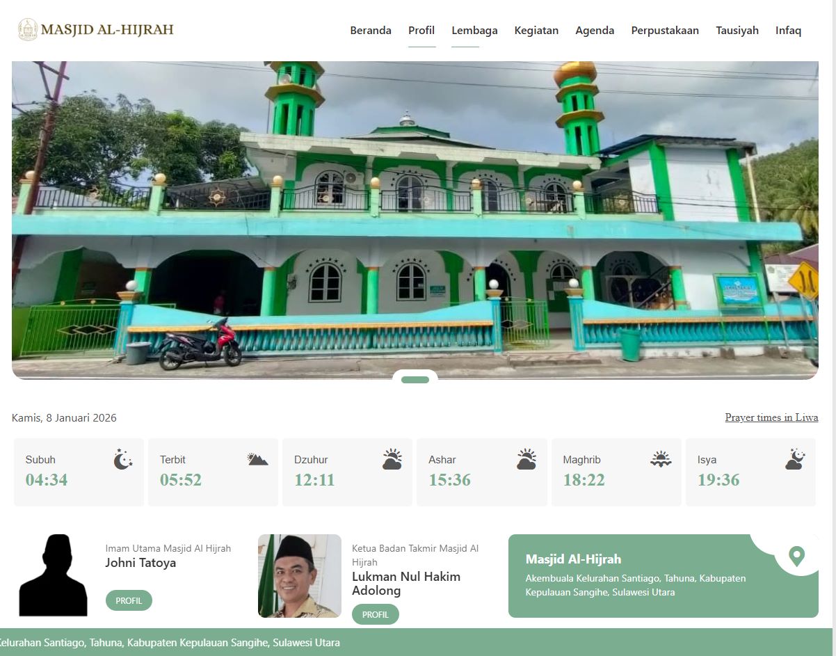 Masjid di Era Digital: Mengapa Website Resmi Masjid Al Hijrah Sangat Penting bagi Jamaah Masjid di Era Digital: Mengapa Website Resmi Masjid Al Hijrah Sangat Penting bagi Jamaah