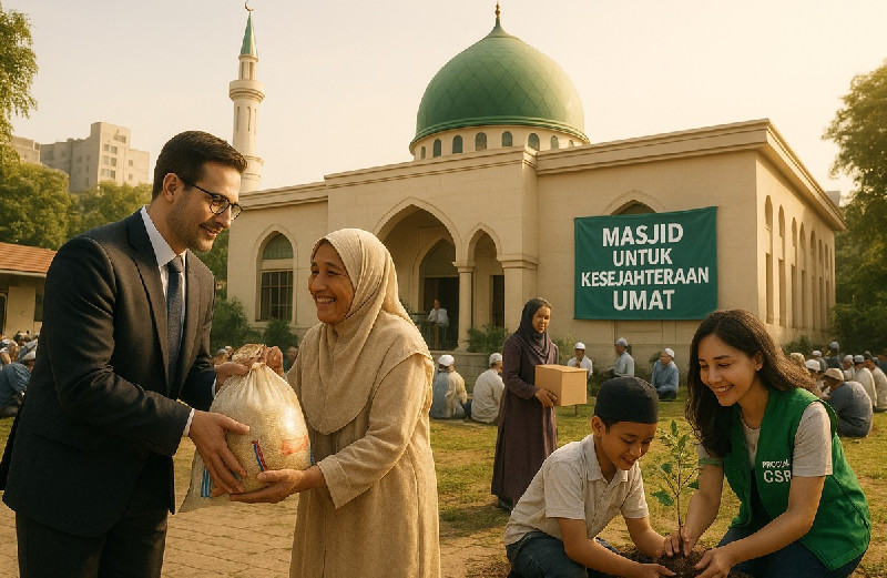 Bagaimana Masjid Berperan Aktif dalam Pemberdayaan Umat
