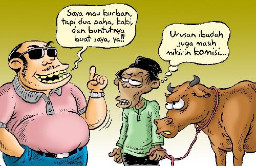 Puisi Kritik Sosial tentang Makna Kurban di Zaman Modern